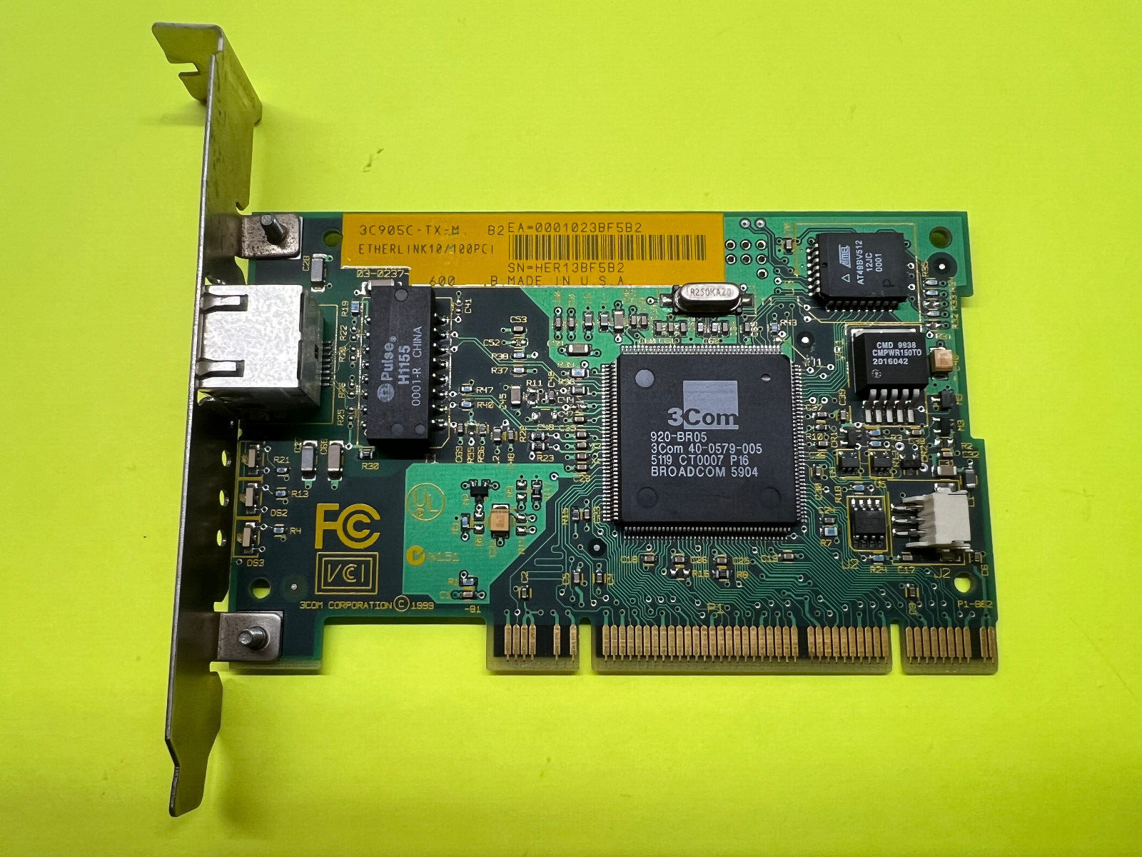 3Com 3C905C-TX-M Fast Etherlink PCI Card 