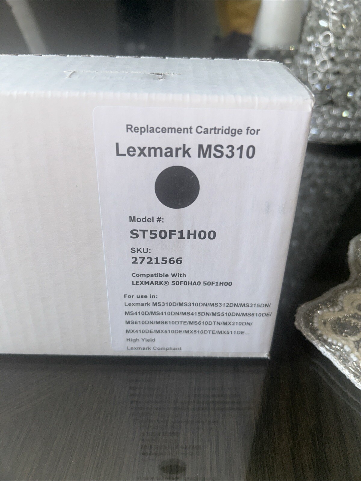 Lexmark MS310 Replacement Cartridge black