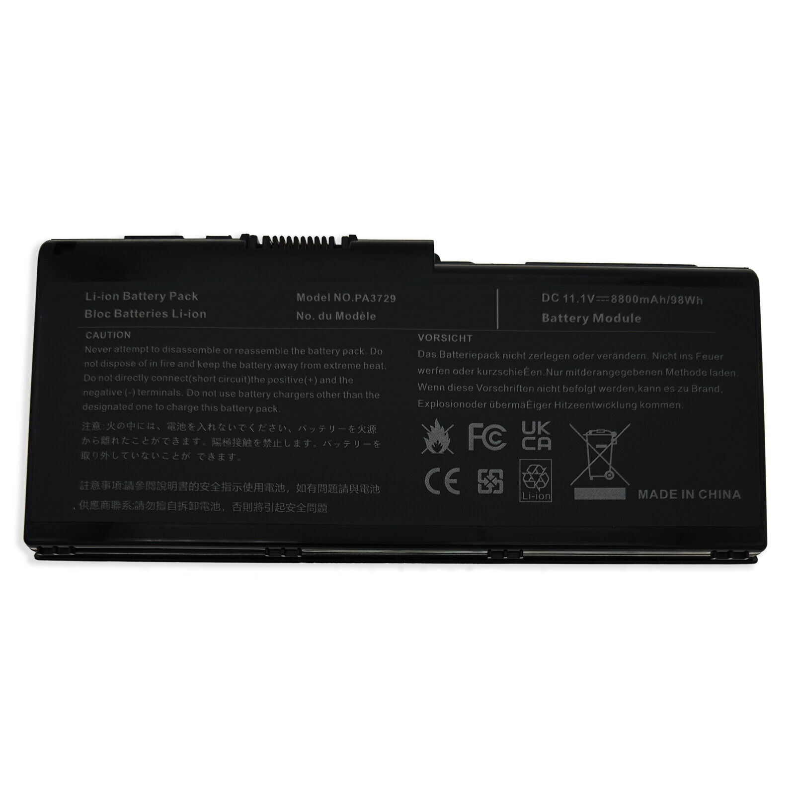 12Cell Laptop Battery For Toshiba Satellite P500-01C PA3730U-1BRS PA3729U-1BRS
