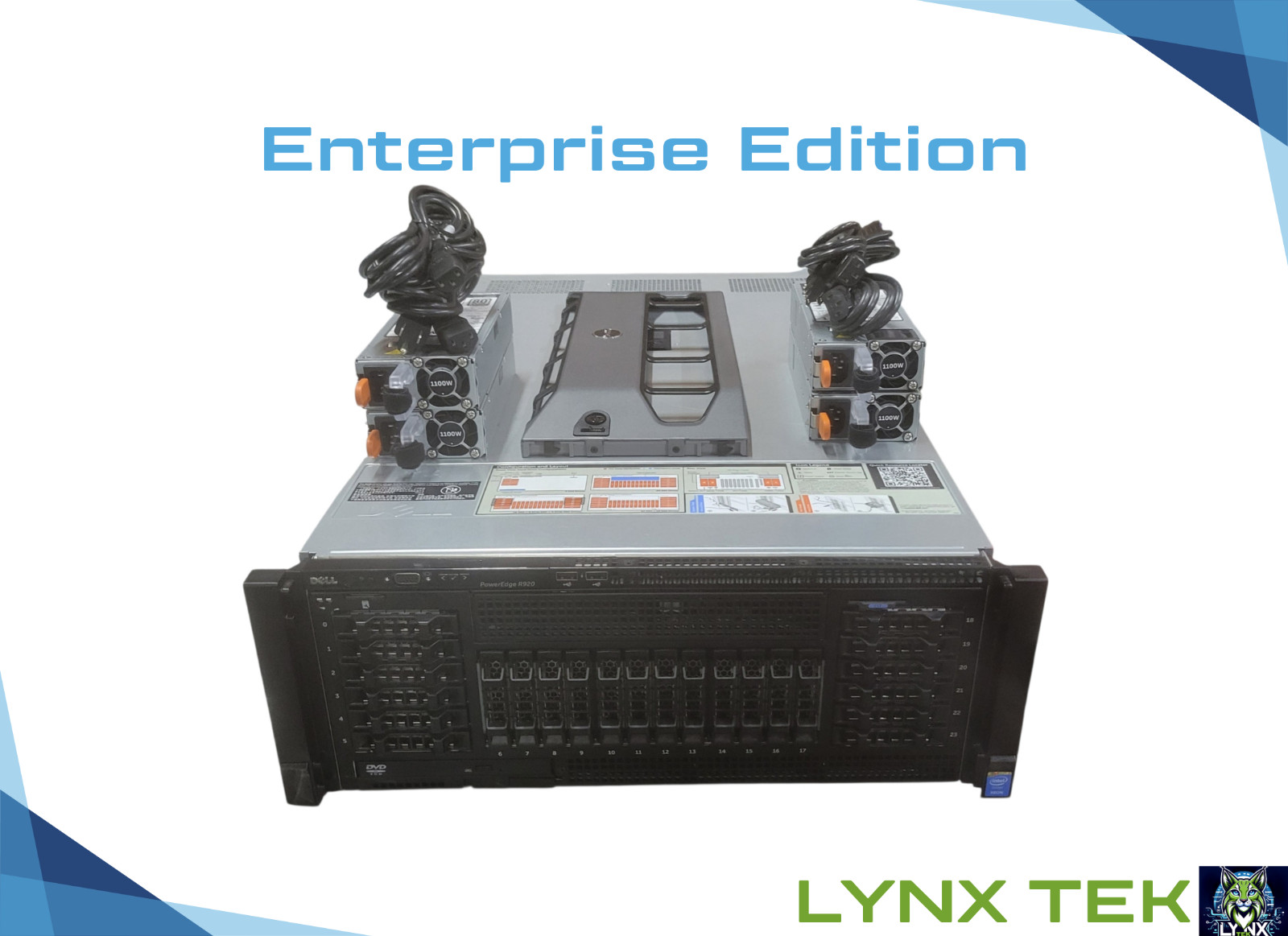 Dell PowerEdge R920 24 SFF 4x E7-8891 v2 3.2GHz =40 Cores 1024GB H730P ENT