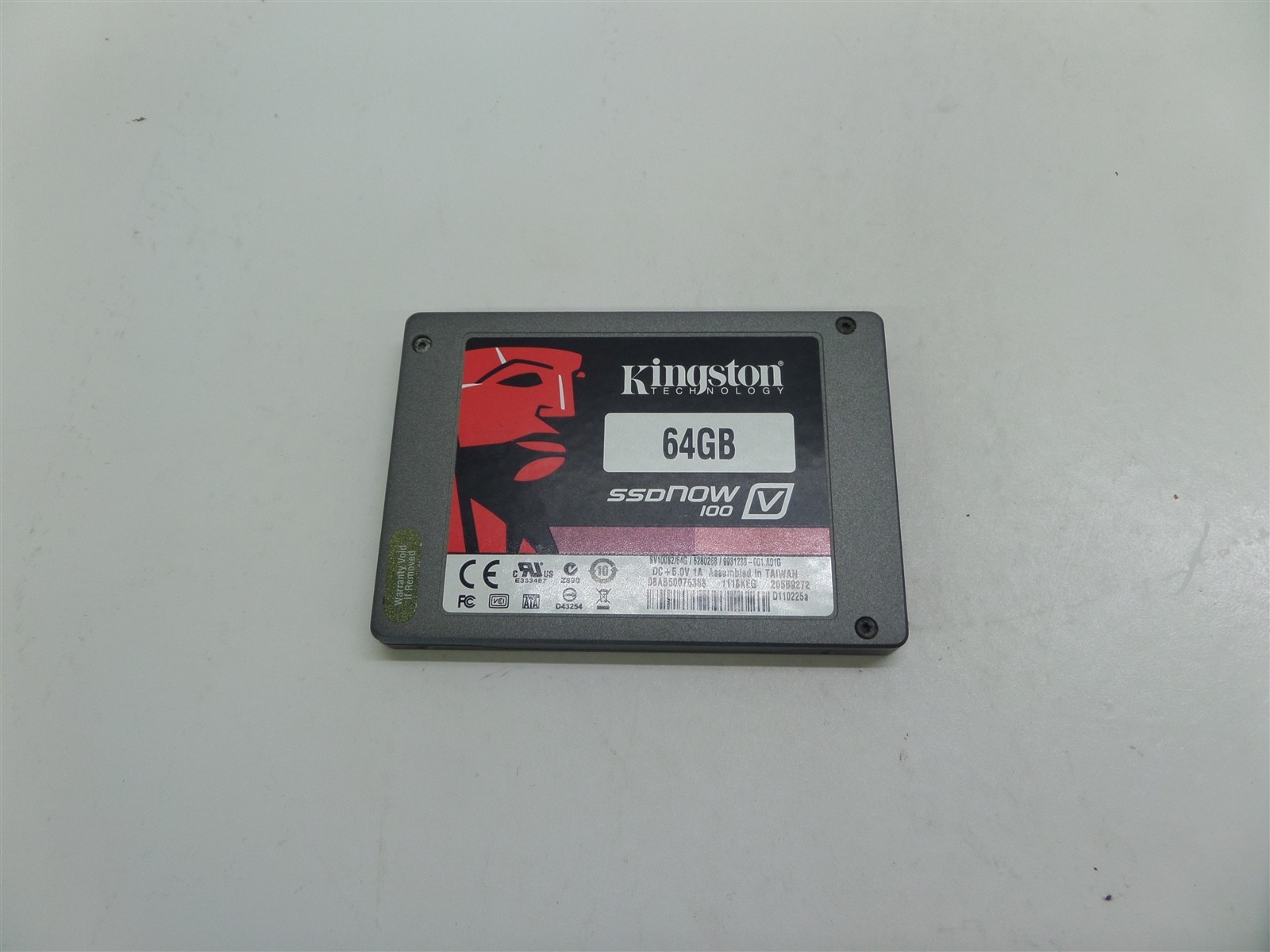 Kingston Technology SV100S2 SSDNow 100 Series 2.5" SATA III 64 GB SSD