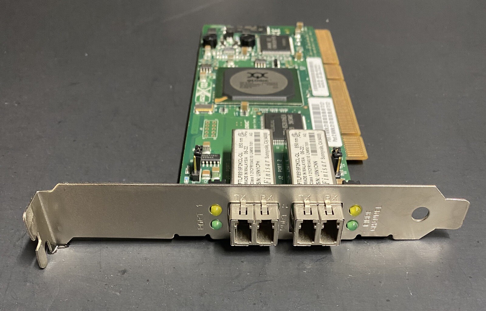 SUN 375-3363 2Gb PCI/PCI-X Dual FC Host Adapter SG-XPCI2FC-QF2 (Std Bkt) TESTED