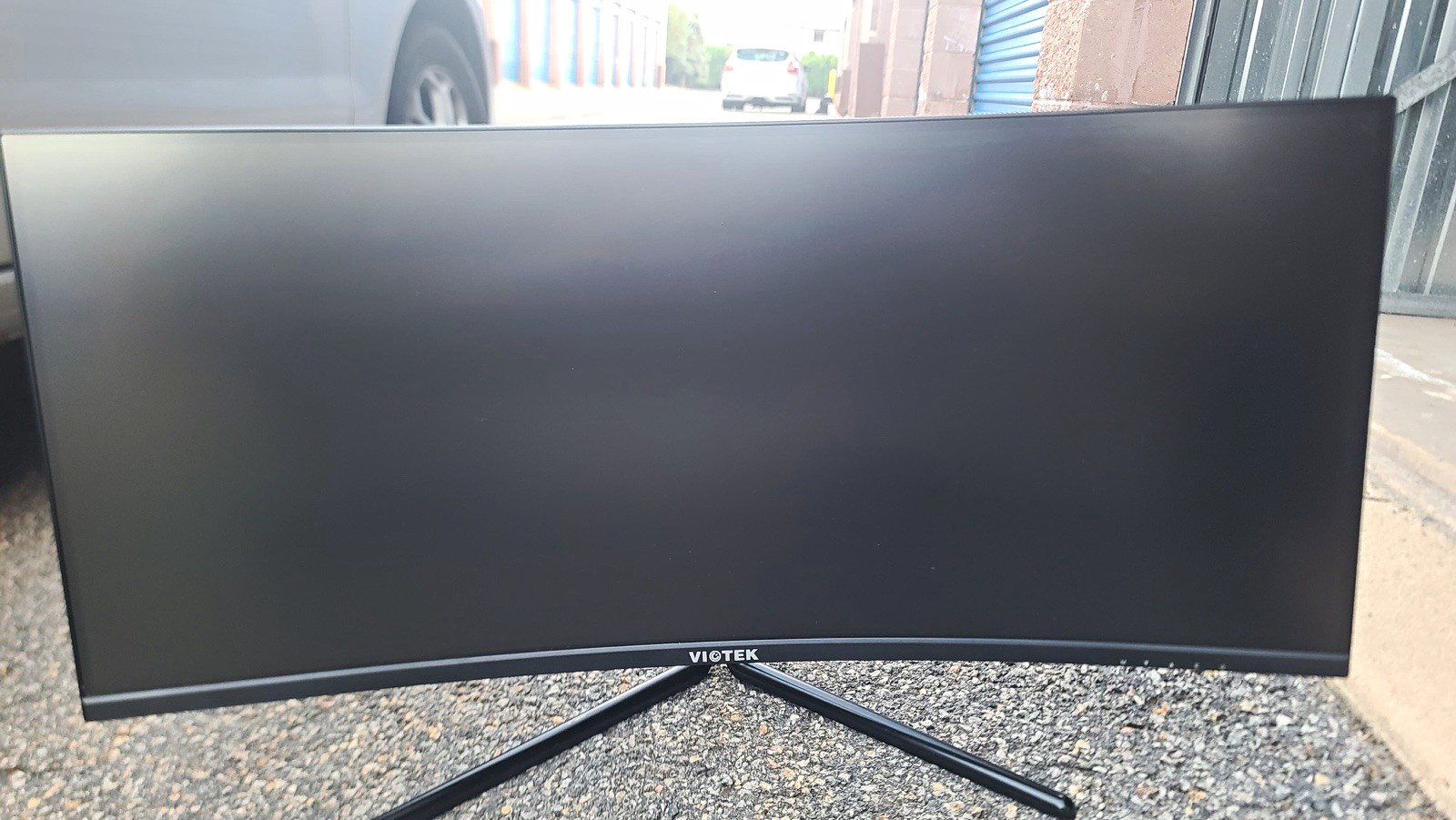 Viotek Curved Screen Ultrawide 21:9 Monitor Black HDMI & DisplayPort Inputs