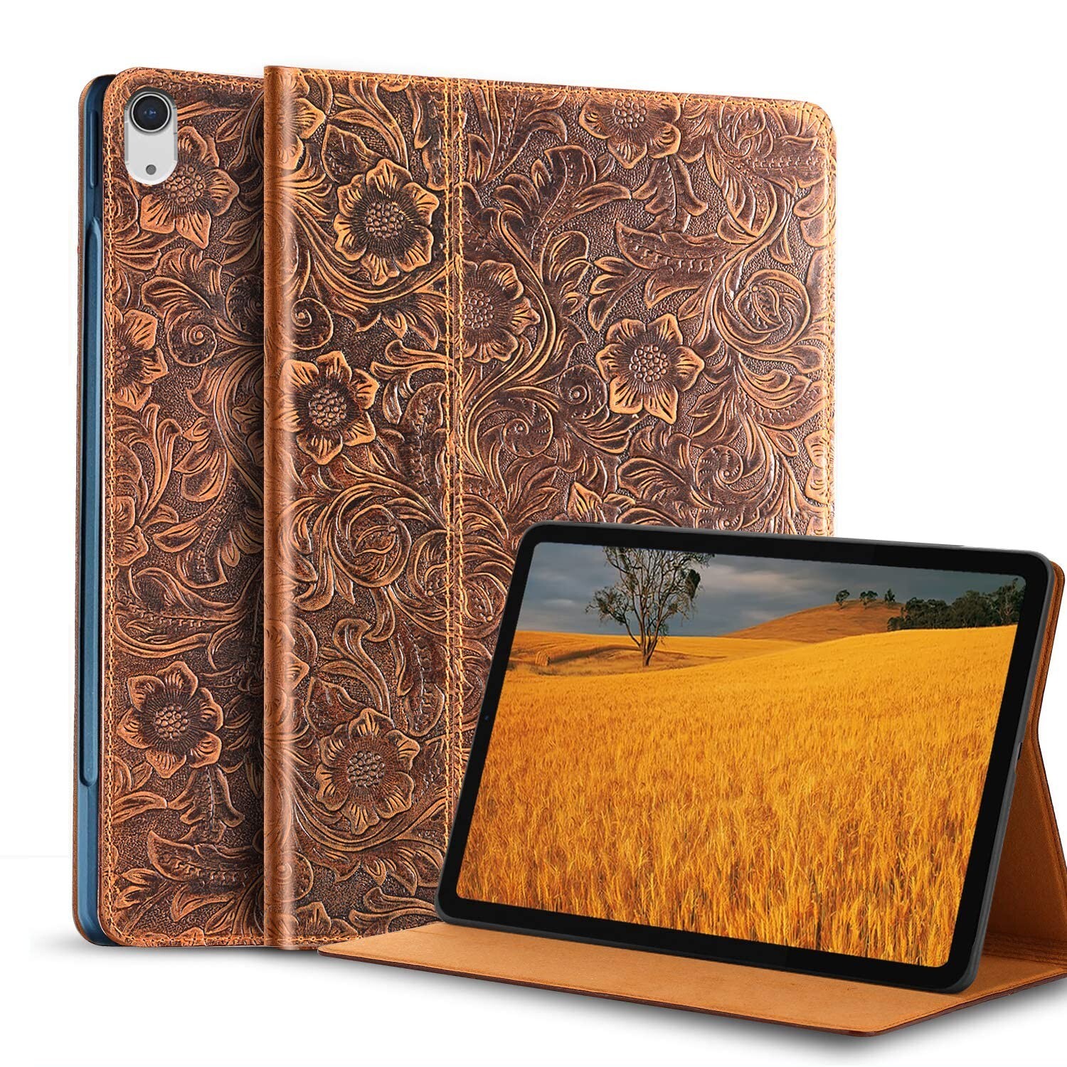 Gexmil Leather Case for iPad (A16) 11th Generation 11 Inch 2025, iPad 10th Ge...