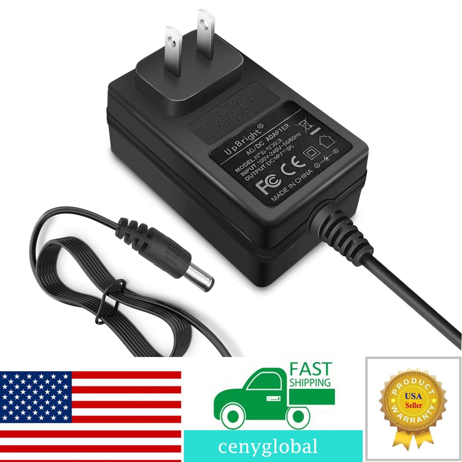 18V DC 2A US AC Adapter For DCC Concepts DCP-18.2.US Power Supply DCP182US 182US