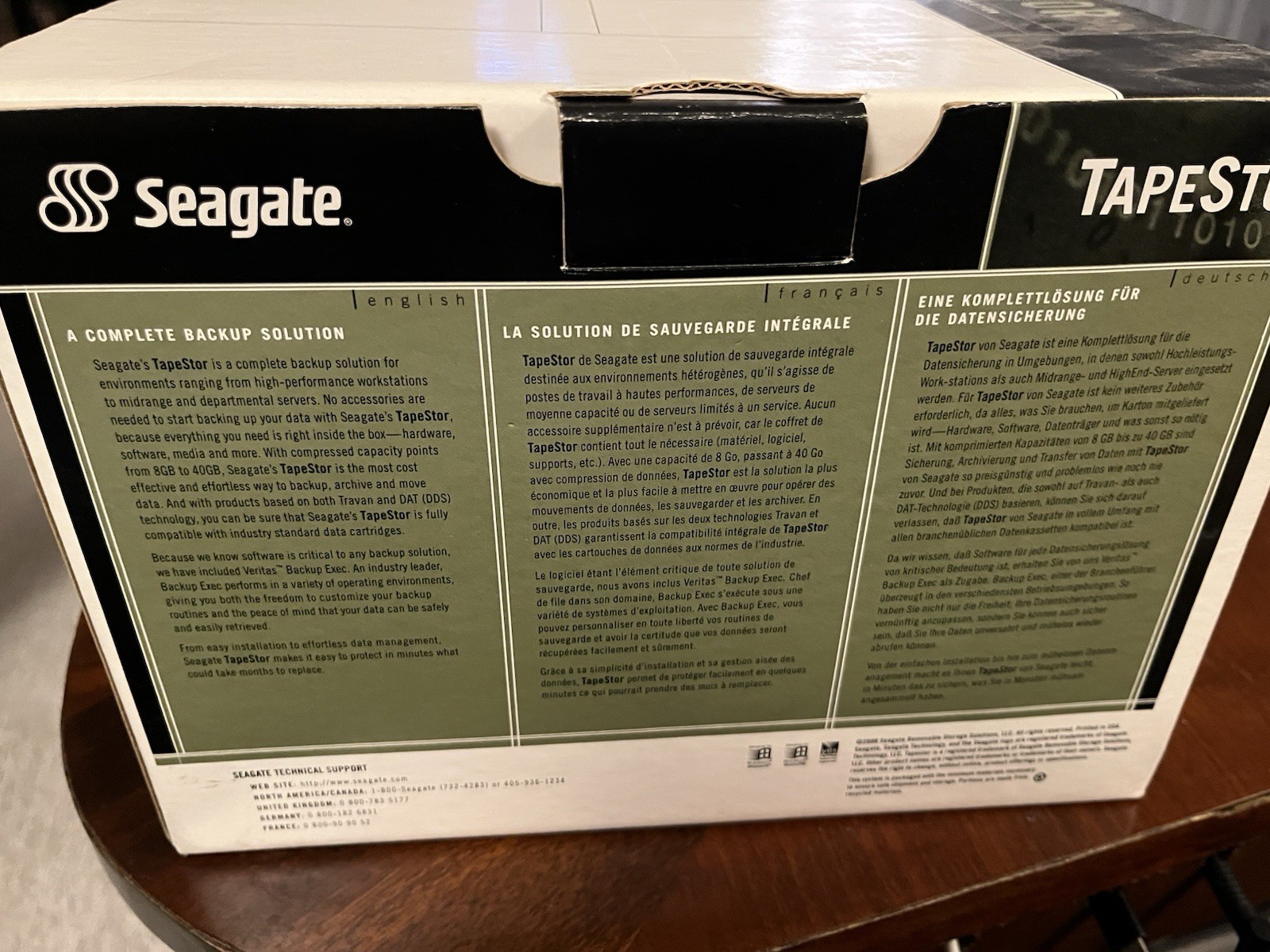 Seagate Tapestor Travan 20gb