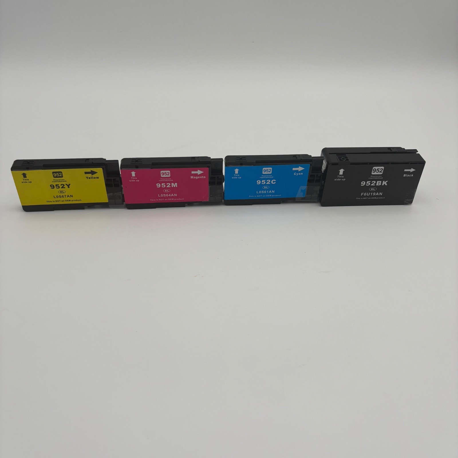 Unbranded 952XL Ink Cartridges Multicolor Excellent High Yield 4 Pack Bundle
