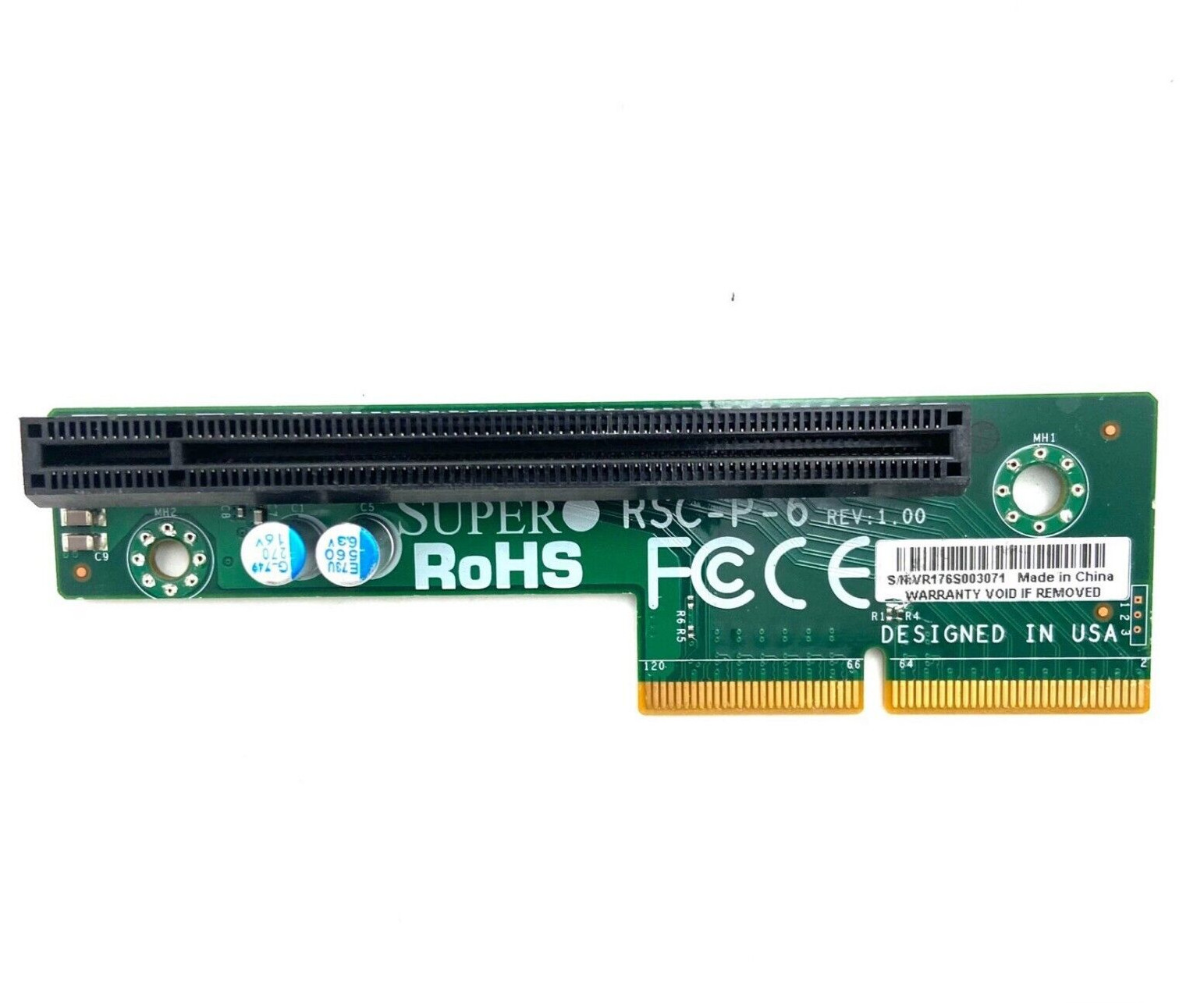 50Pcs Supermicro RSC-P-6 1U Left-Side TwinPro RSC-R1UTP-E16R Riser Cards