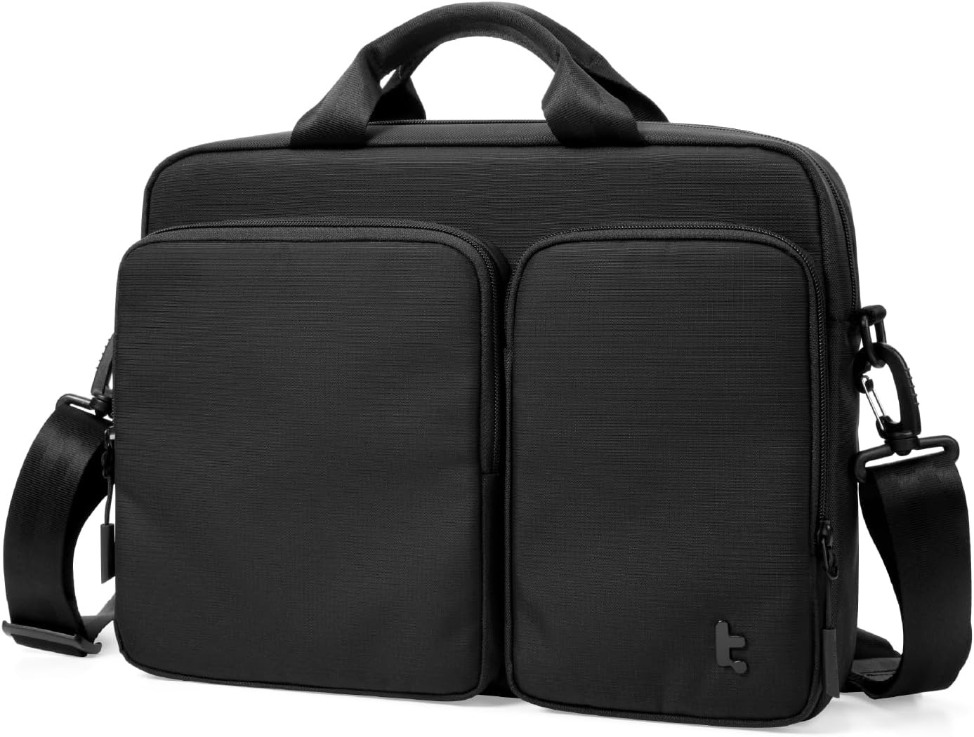 tomtoc A33 Slim 15-16 Inch Laptop Shoulder Bag for Laptop, Black 