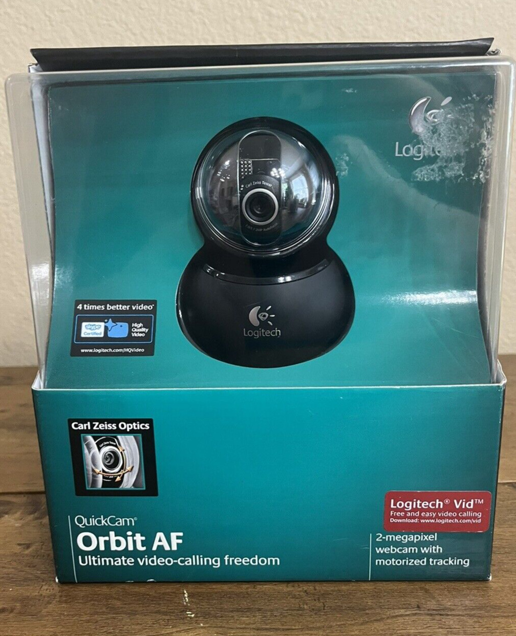 LOGITECH Quickcam Orbit AF 2.0MP USB Webcam Motorized Face Tracking Video Call