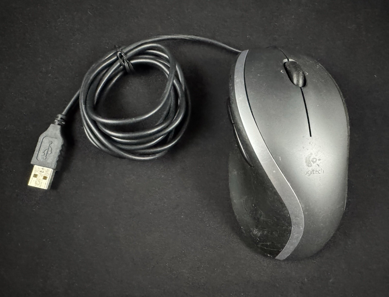 Logitech M-BZ105A High Performance USB Laser Mouse P/N 831760-0000