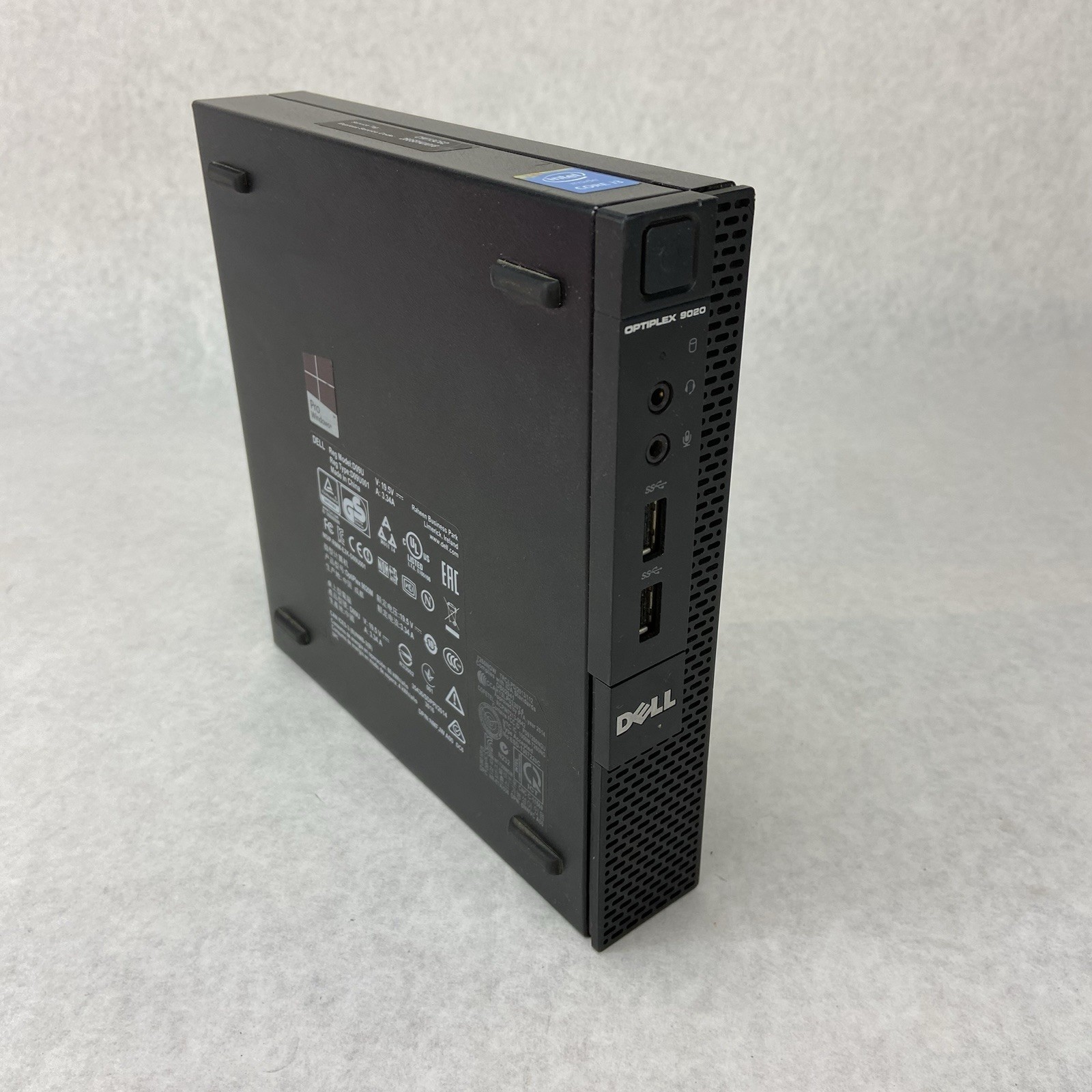 Dell Optiplex 9020M MFF Intel Core i3-4160T 3.1GHz 8GB RAM No AC/HDD/OS