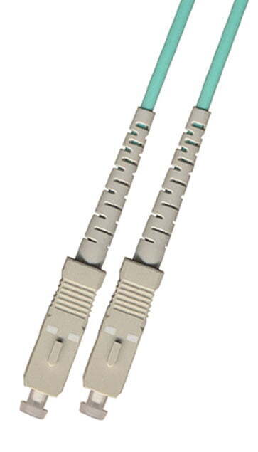Direct Burial Outdoor SC 2 Strand Fiber Optic Cable 10GB Multimode 50/125 50M