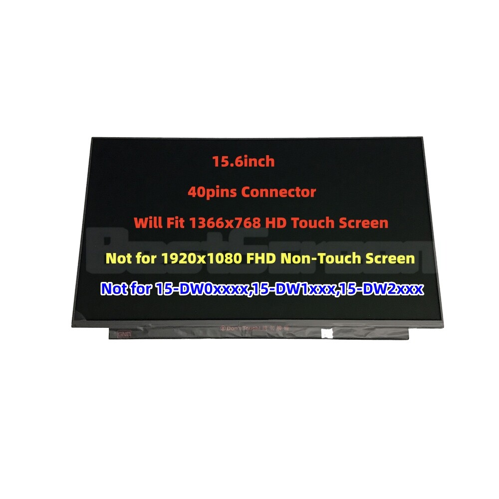 M29207-001 HD LCD Touch Screen For HP 15-DW3035CL 15-DW3045CL 15-DW3048NR 40pin
