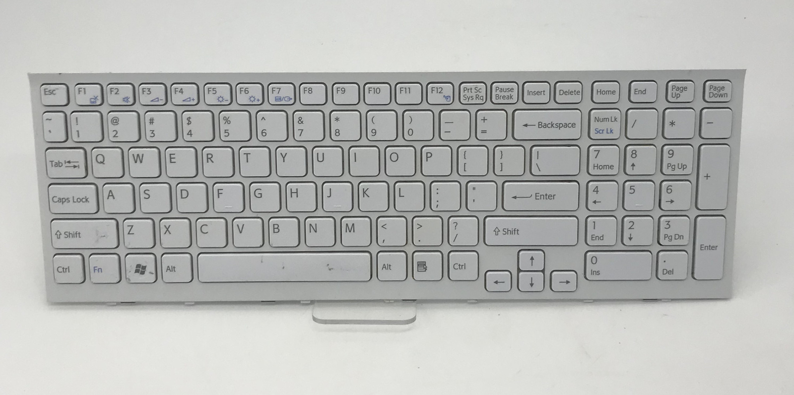 Sony Vaio PCG-71811L 15.6" Genuine Laptop US Keyboard w/Frame AEHK1U00120 Tested