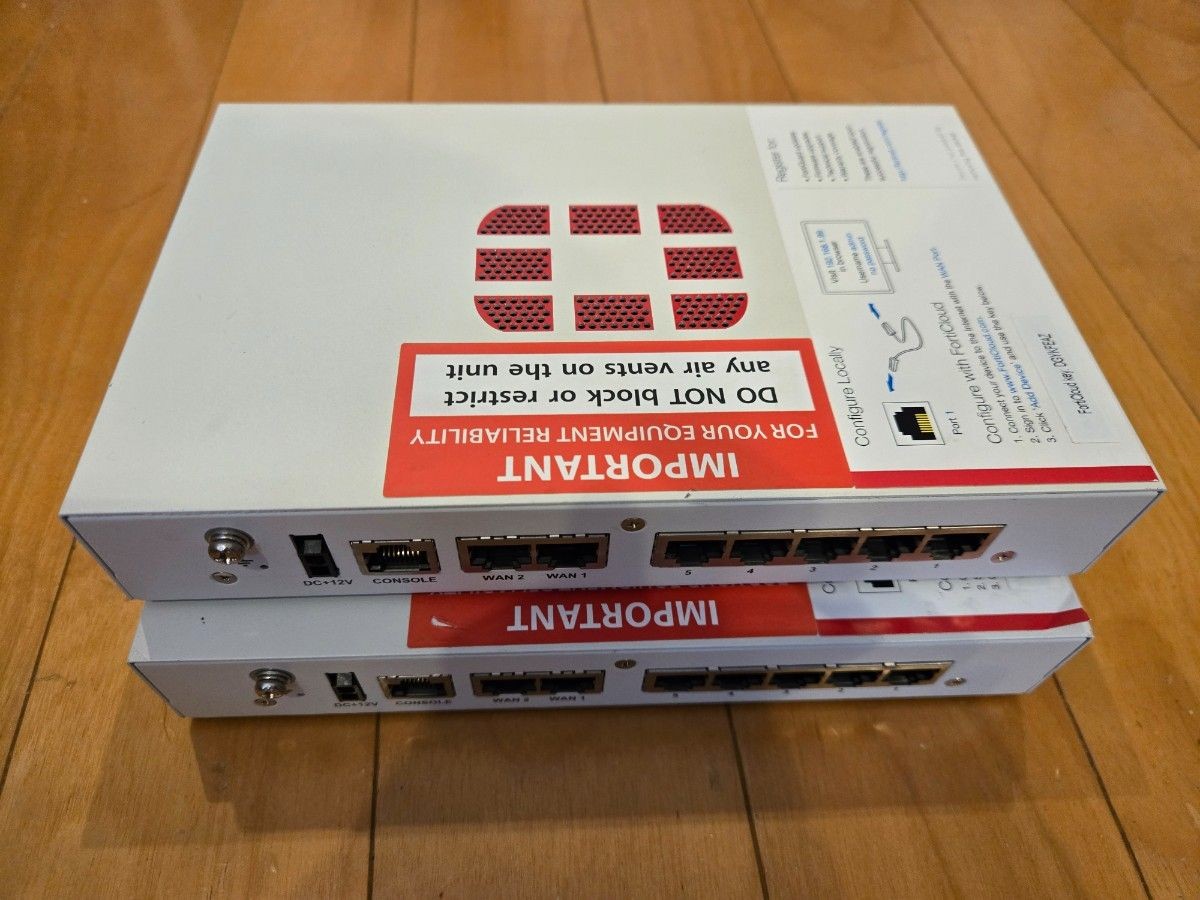 【2Sets】Fortinet FG-50E Fortigate-50E Network Security Firewall Tested