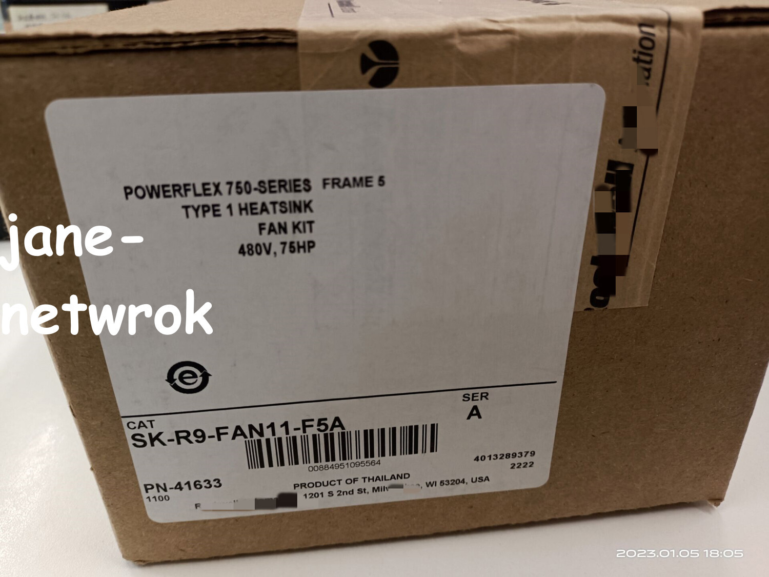 Actual Stock 1pc NEW SK-R9-FAN11-F5A (by Fedex or DHL)