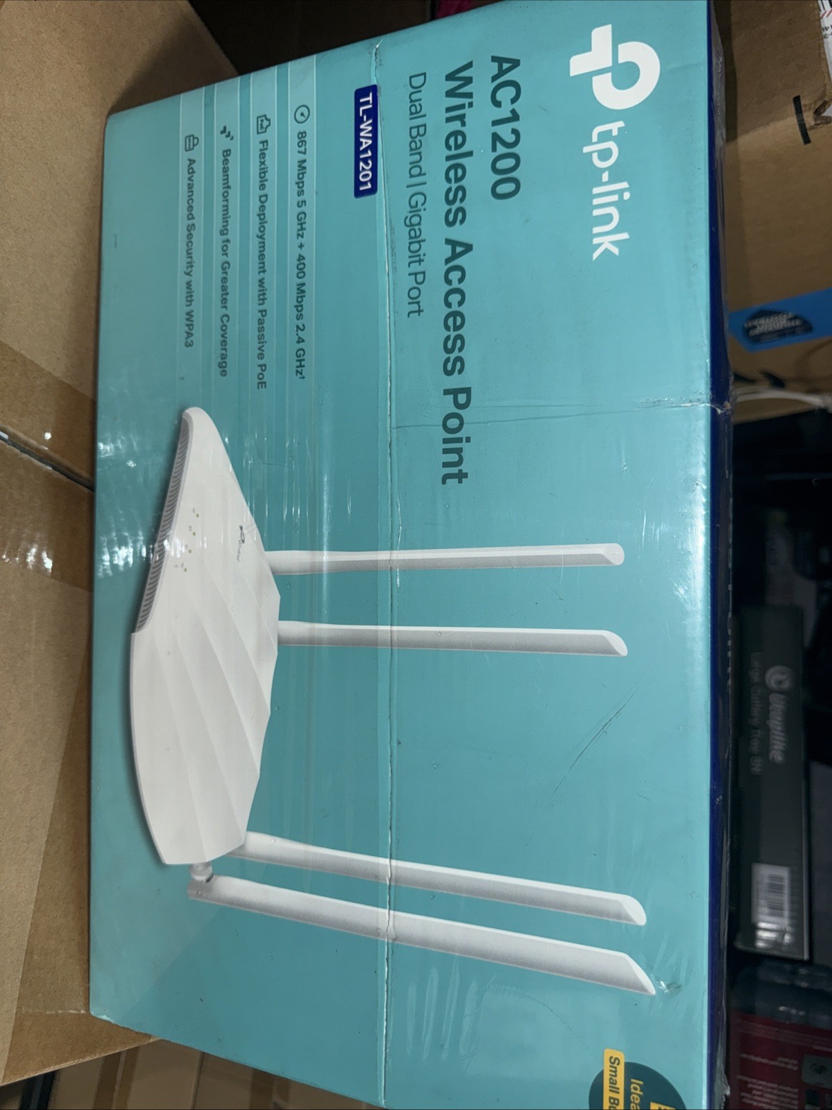TP-Link AC1200 Wireless Gigabit Access Point Wi-Fi Bridge TL-WA1201 Sealed