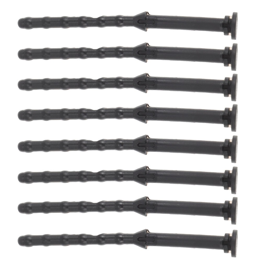 8Pcs Flexible Silicone Rubber Computer Fan Screws for Vibration Reduction