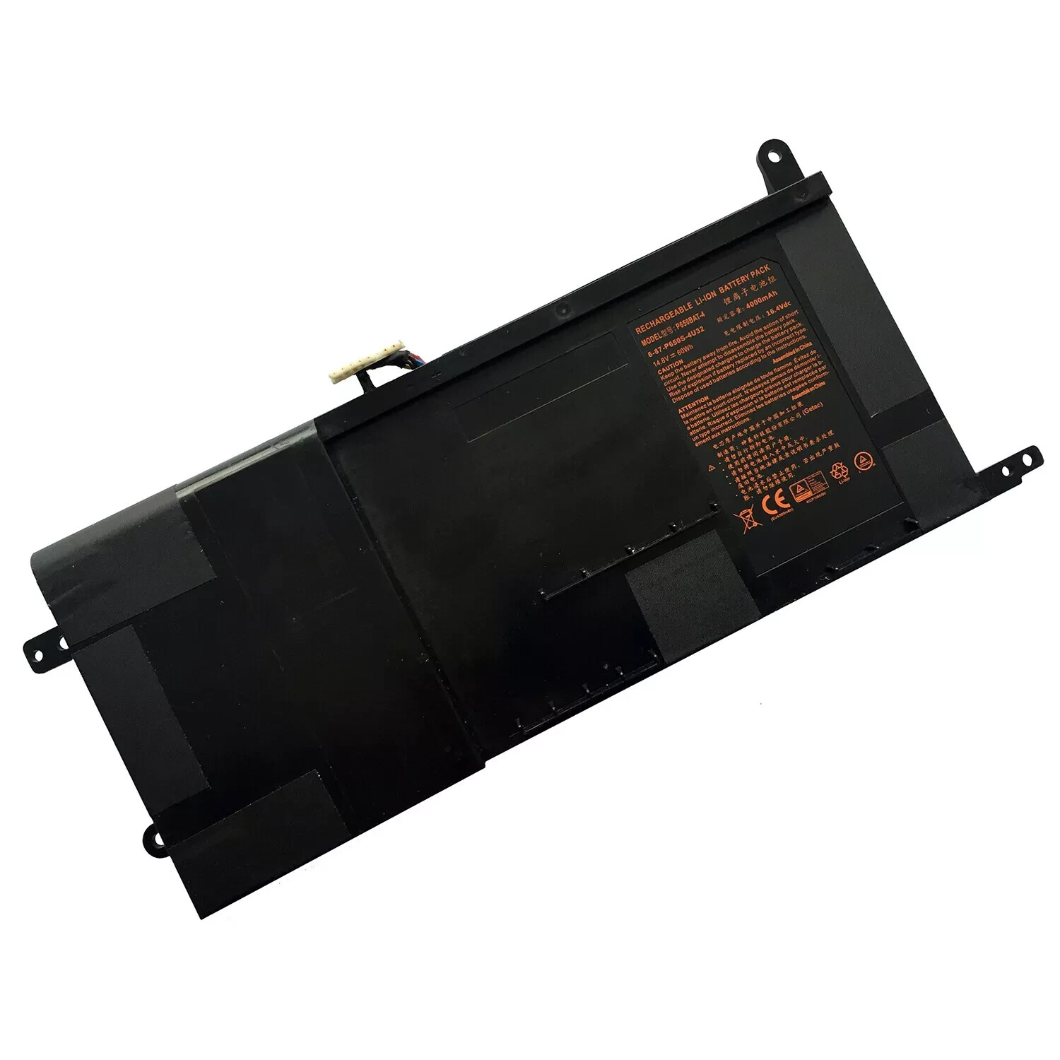 US Genuine P650BAT-4 Battery for Clevo P650SA P650SE P650RG P650SG P651SA P651SG