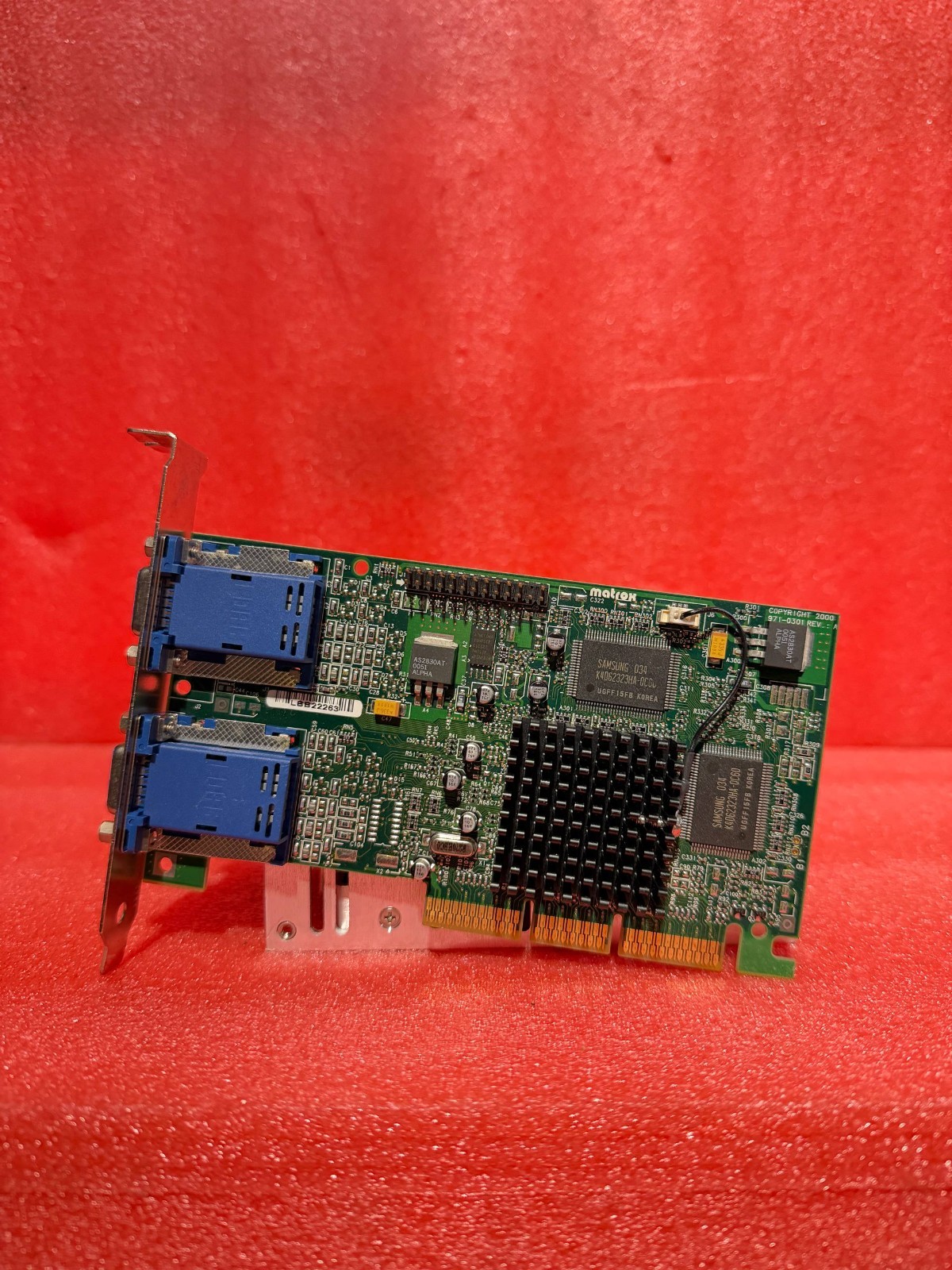 Matrox Millennium G450 16MB AGP Graphics Card- G45+MDHA16D/OE6