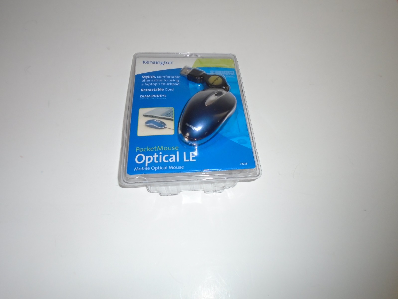 Kensington Pocket Mouse Optical LE Mobile Optical Mouse NEW In Package