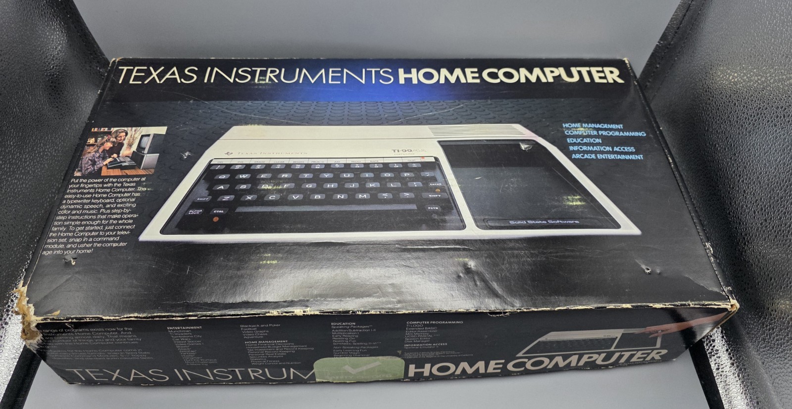 Vintage Texas Instruments TI-99/4A Home Computer - Boxed, Tested & Working