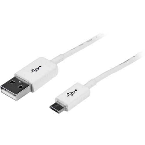 Startech 1m White Micro Usb Cable - A To Micro B - Usb For Cellular Phone