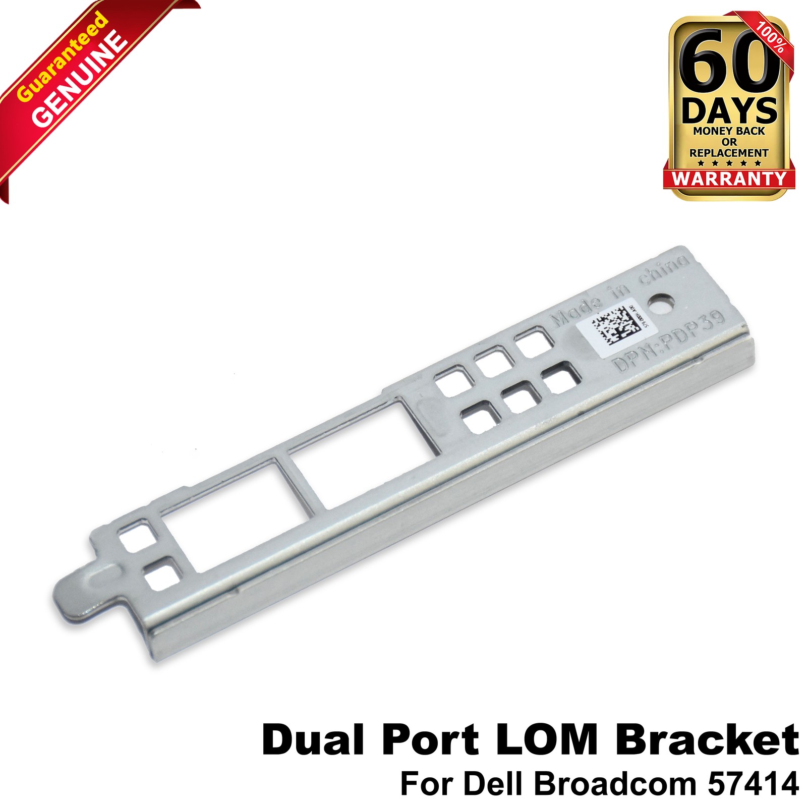 Dell Broadcom 57414 Dual-Port SFP28 SFP+ LOM Bracket for PowerEdge Servers PDP39