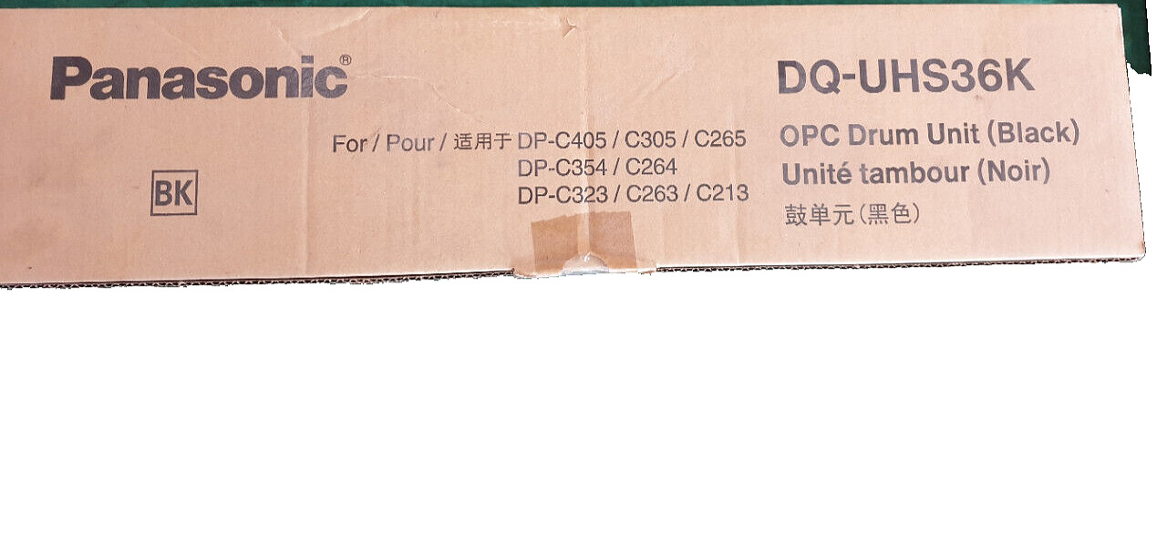 Panasonic OPC Drum Unit (BLACK) DQ-UHS 36K  NEW Sealed