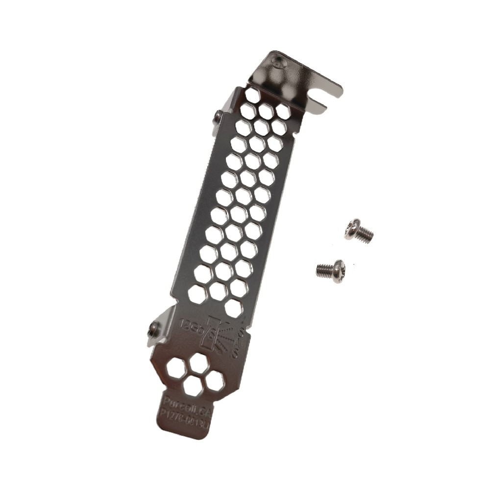 Short Low Bracket with Screws for Dell H740p 7HYY4 H330 H730p MegaRAID 9361-4i