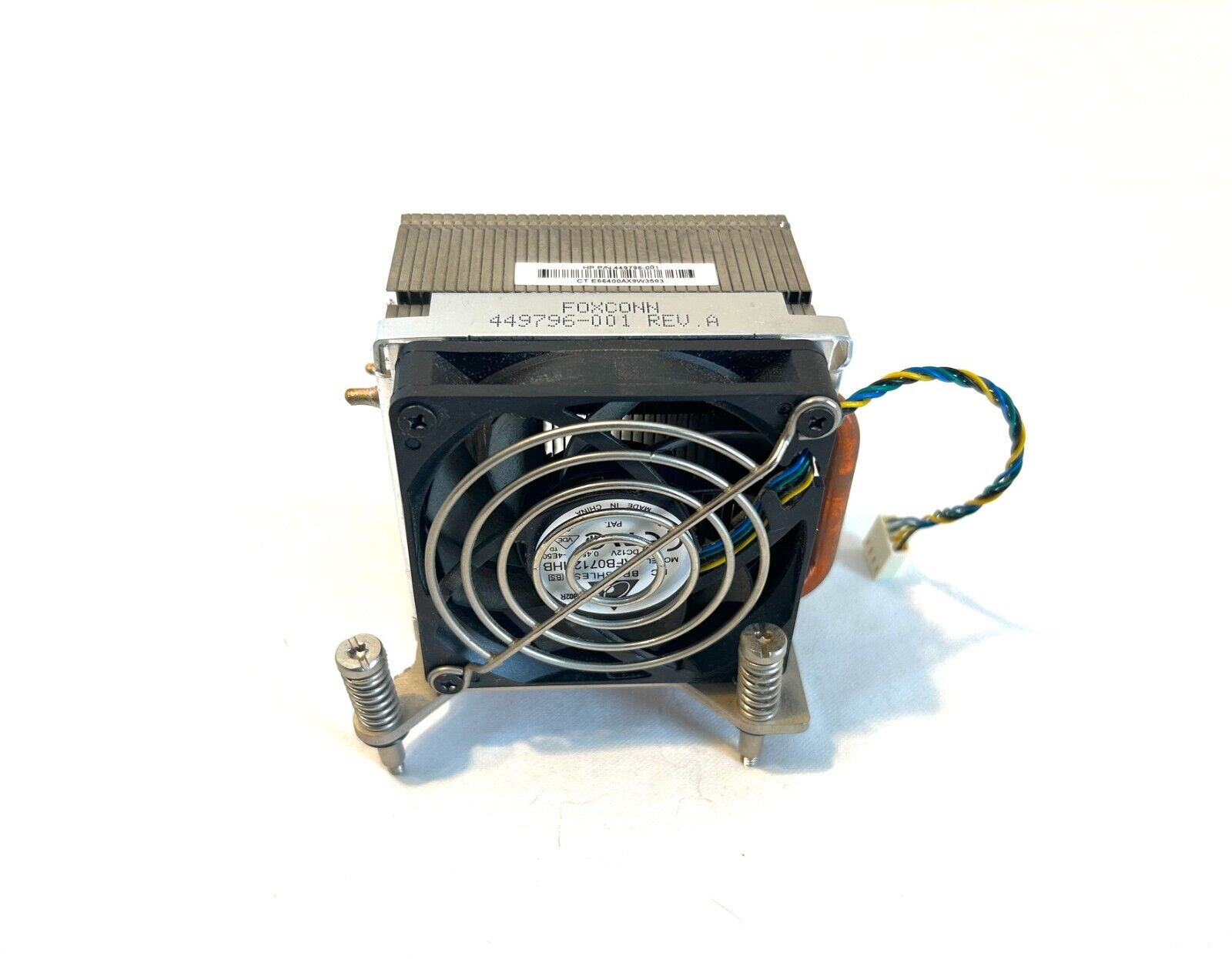 HP CPU Heat Sink Cooler  # 449796-001 Rev A - 100% F-Back, $0 Shipping 
