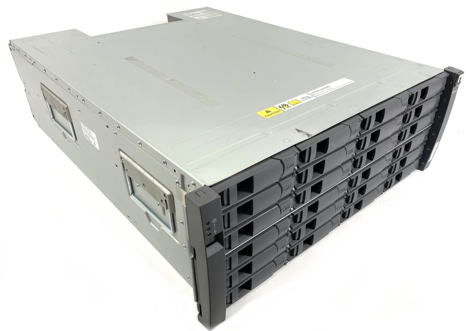 NetApp DS4243 NAJ-0801 24-Bay 3.5" Disk Storage Array w/ 2x IOM3 & 24x Caddies