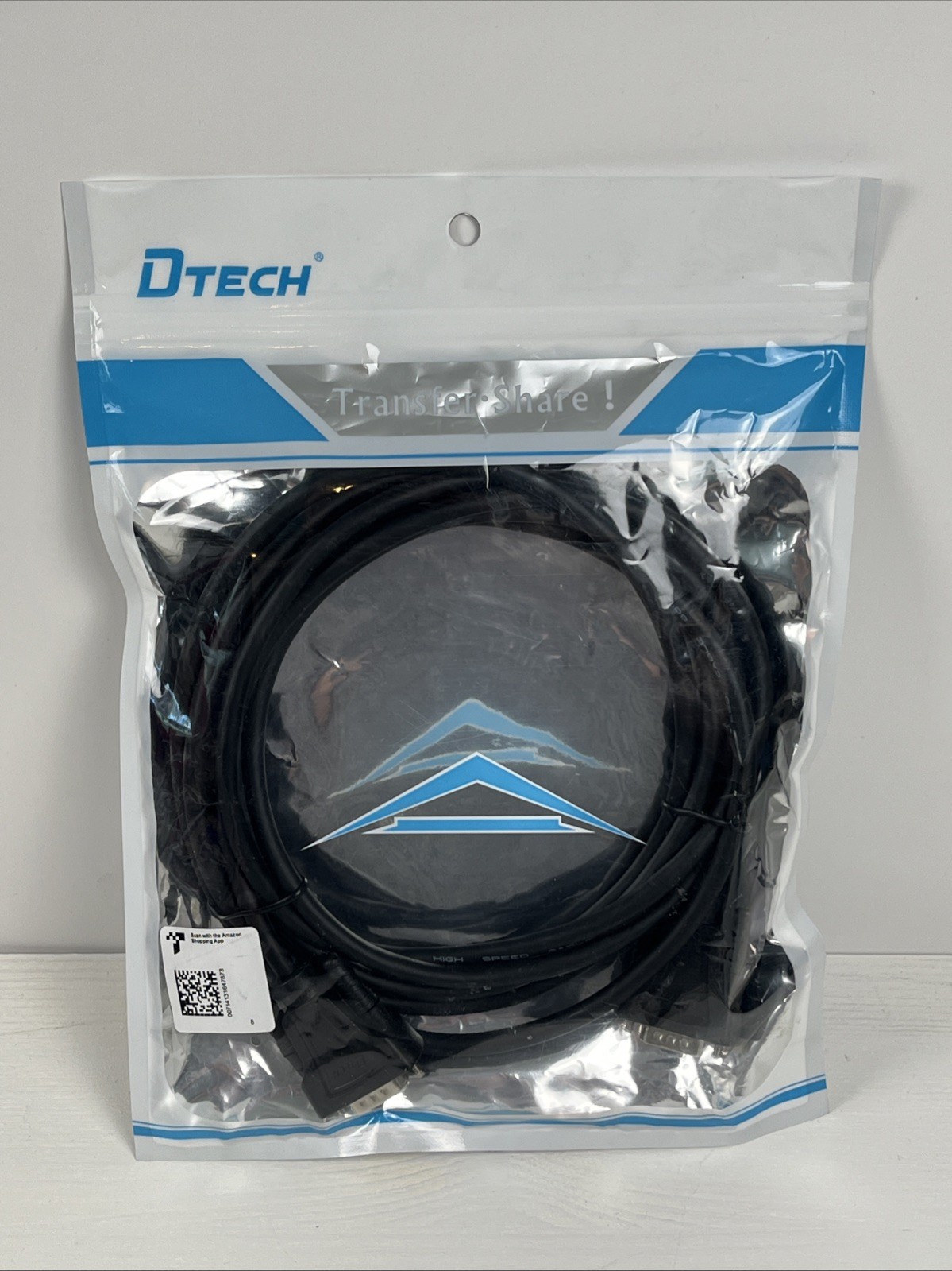 DTECH RS-232 Cable 10ft RS232 Serial Cable Male to Male 9 Pin DB9