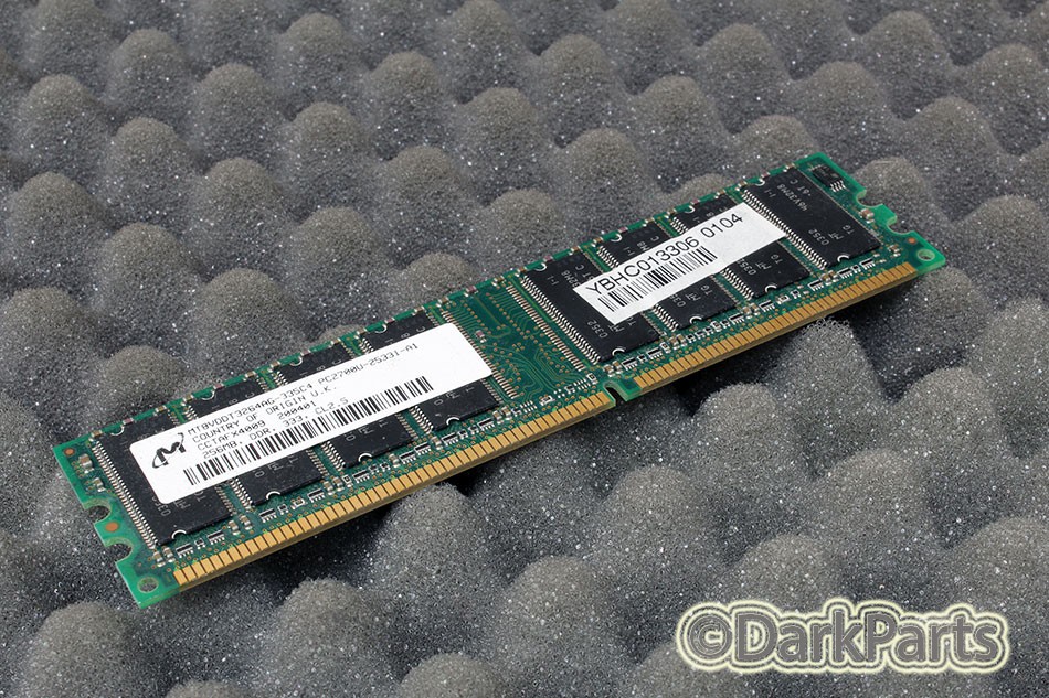 MT8VDDT3264AG-335C4 256MB Memory RAM PC2700U-25331-A1