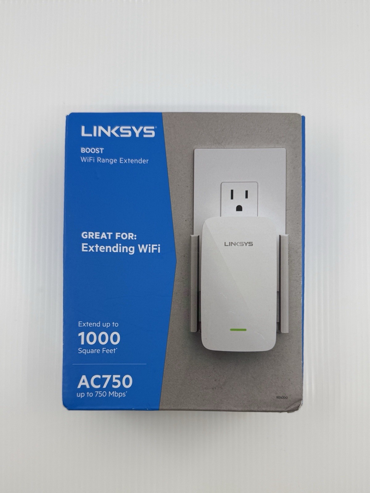 Linksys RE6300 WiFi Range Extender – Dual-Band AC750 – NEW Sealed – Fast Ship
