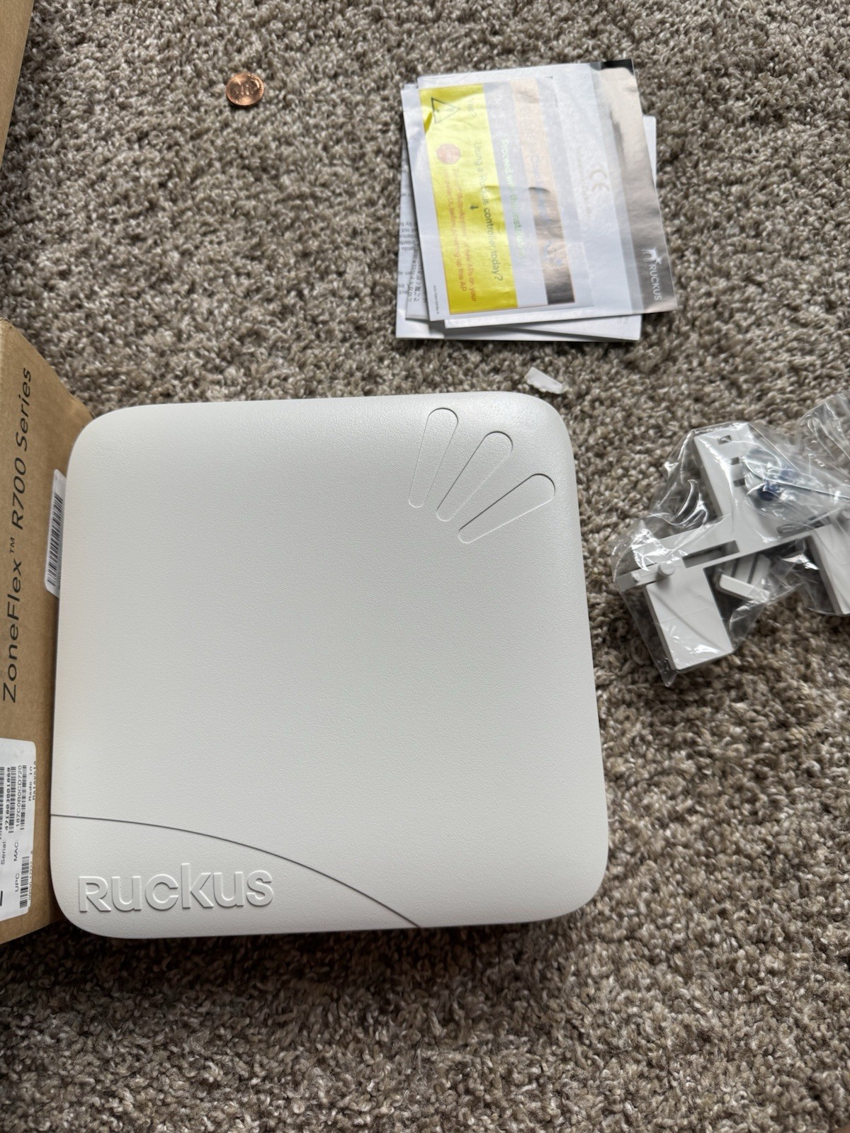 3X LOT - Ruckus ZoneFlex R700 Dual Band AP.  No mounts