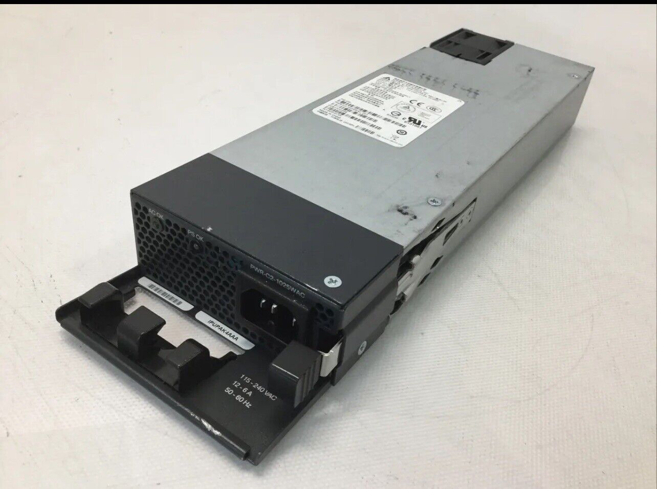 Cisco PWR-C2-1025WAC 1025W AC Power Supply for Catalyst 3650 Series