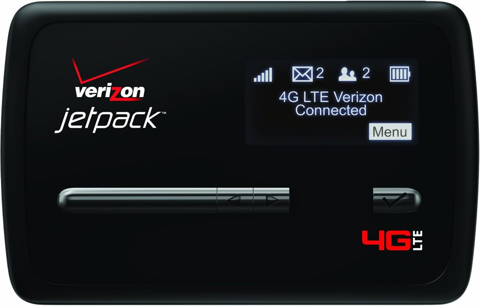 Novatel Jetpack MiFi 4620LE (Extended Battery) (4620LE) Verizon Black - Good