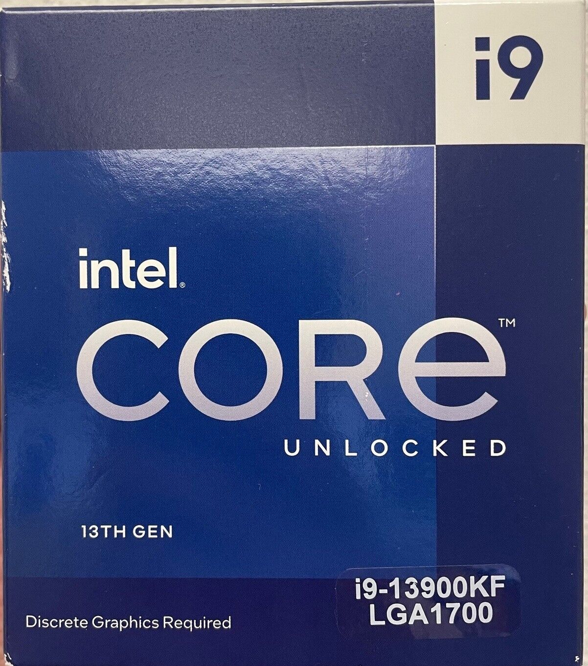 Intel Core i9 13900K 13th Gen 24 cores 8P-cores 16E-cores 36M Cache 3 to 5.8GHz