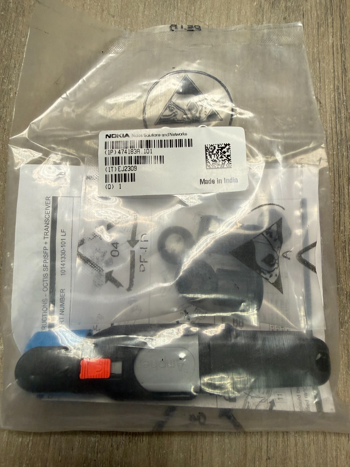Radiall Nokia OCTIS DC Plug Kit 4742183A.101 NEW