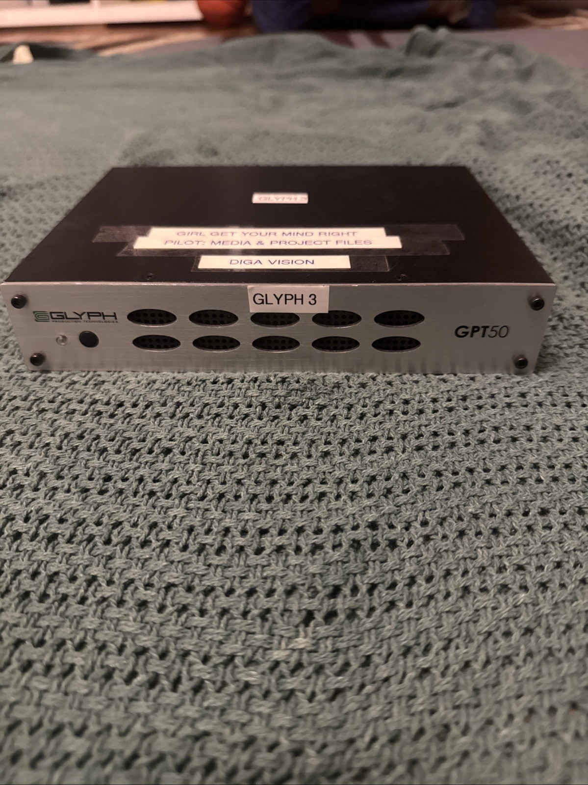 Glyph GPT50 Professional External Hard Drive (unknown) no power cord