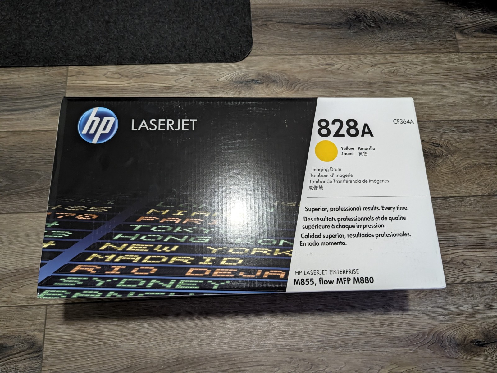 Genuine HP 828A Yellow Imaging Drum CF364A Color LaserJet M855 M880 - Brand New