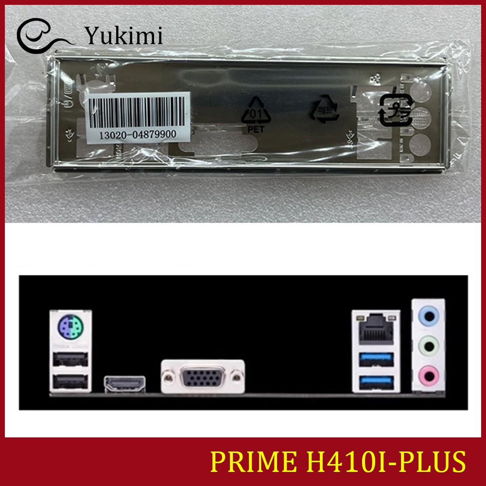 NEW FOR ASUS PRIME H410I-PLUS Ｍotherboard I/O Shield Backplate