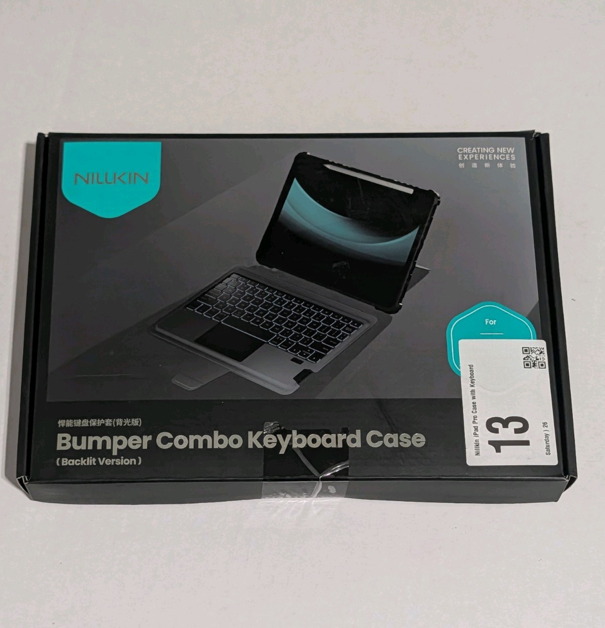 Nillkin Bumper Combo Keyboard Case iPad Pro 13 Backlit Detachable Trackpad New
