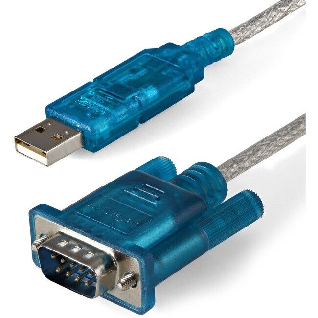 StarTech 3ft USB to RS232 DB9 Serial Adapter Cable - M/M