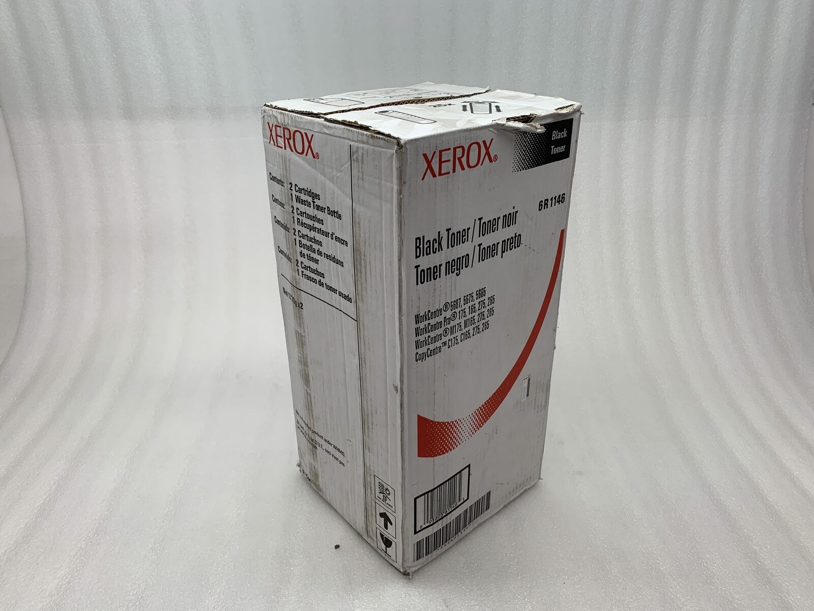Genuine Xerox Black Toner 6R1146 2 Cartridges for Workcentre/Pro/CopyCentre 