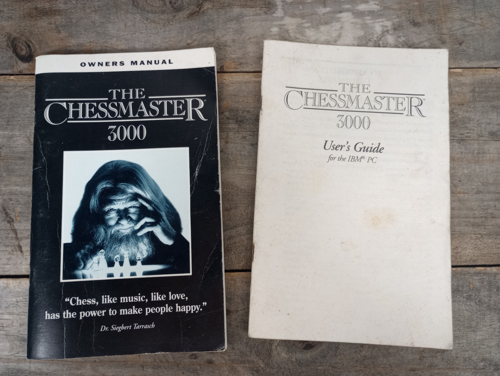 Chessmaster 3000 User's Guide & Owner's Manual Vintage 1991 PC