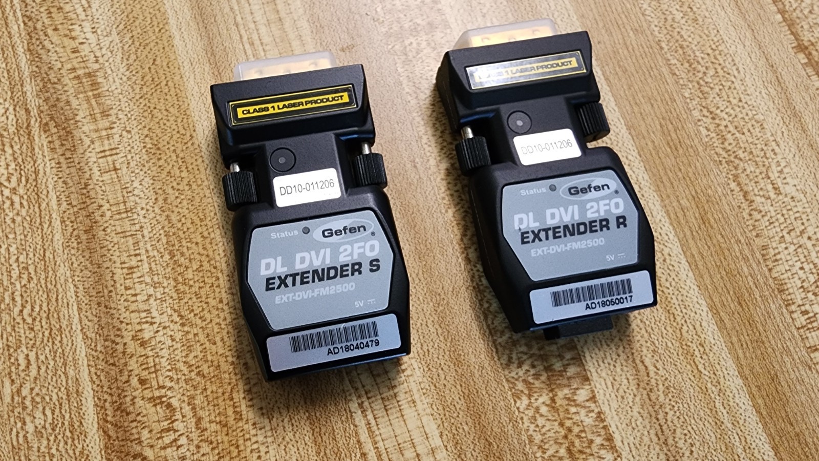 Gefen EXT-DVI-FM2500 Dual Link DVI FO Module Extender - Matching Set