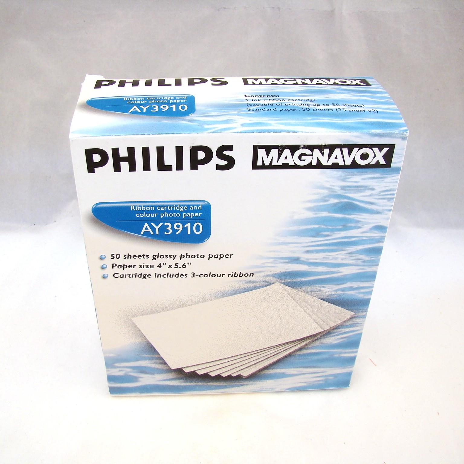 Philips MAGNAVOX AY3910 Ribbon Cartridge & Color Photo Paper for VCP1 NEW RARE